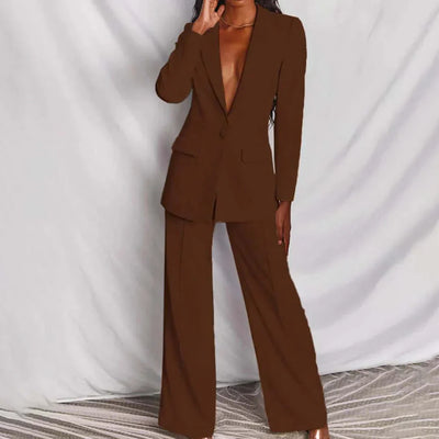 Meghan - Tailored Blazer & Wide-Leg Trousers