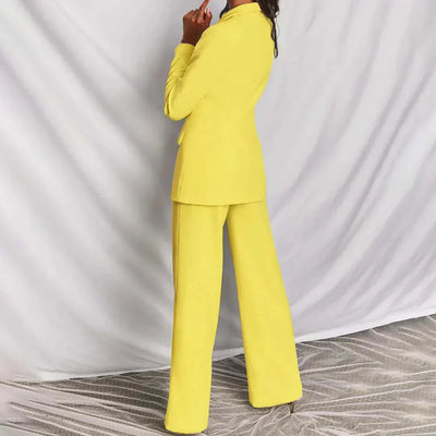 Meghan - Tailored Blazer & Wide-Leg Trousers