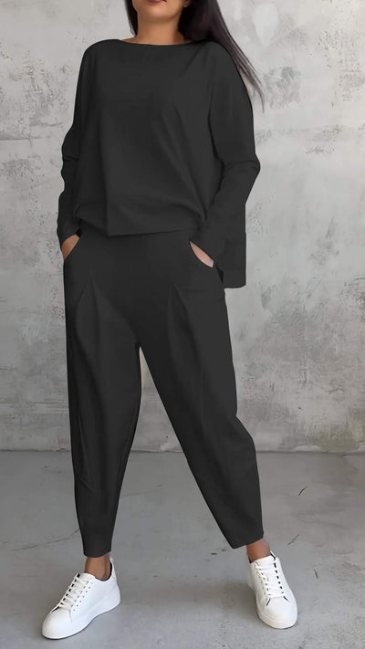 Donna™ - Comfortable Set with Crew Neck