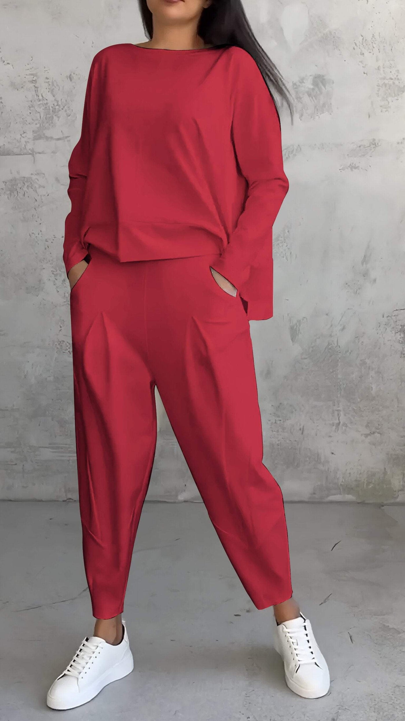 Donna™ - Comfortable Set with Crew Neck