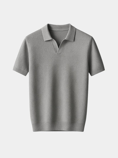 Old Money Cotton Polo Shirt